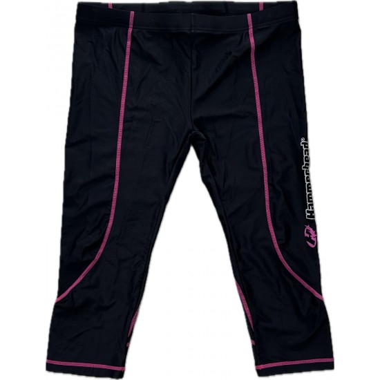 CALÇA LEGGING HAMMERHEAD RUNNING - PRETO/ROSA